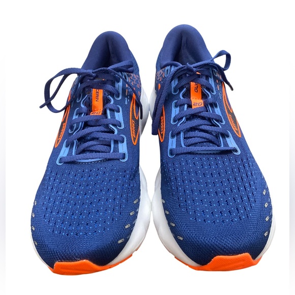 Brooks Glycerin 2.0 Men’s Running Athletic Shoes Blue Orange - Picture 6 of 11